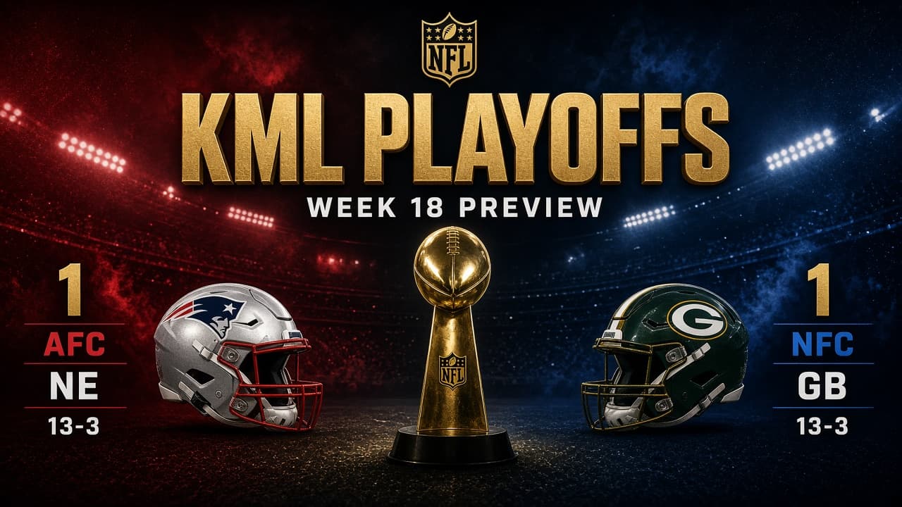 KML Playoffs — Week 18 Preview