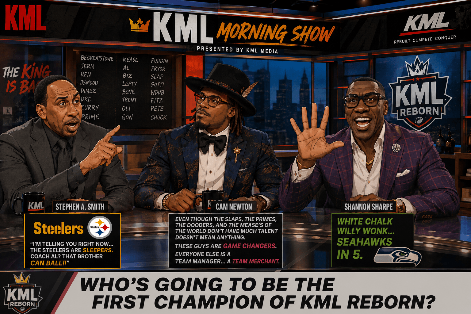 KML Morning Show — Who’s going to be the first champion of KML Reborn?